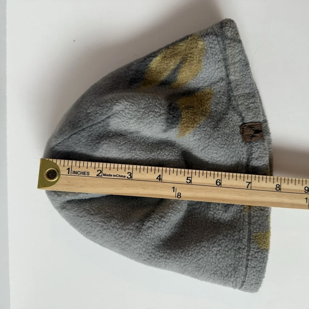 Hot Shot Gray Camo Realtree Women's Ribbed Knit Reversible Beanie Hat‎ Free Ship